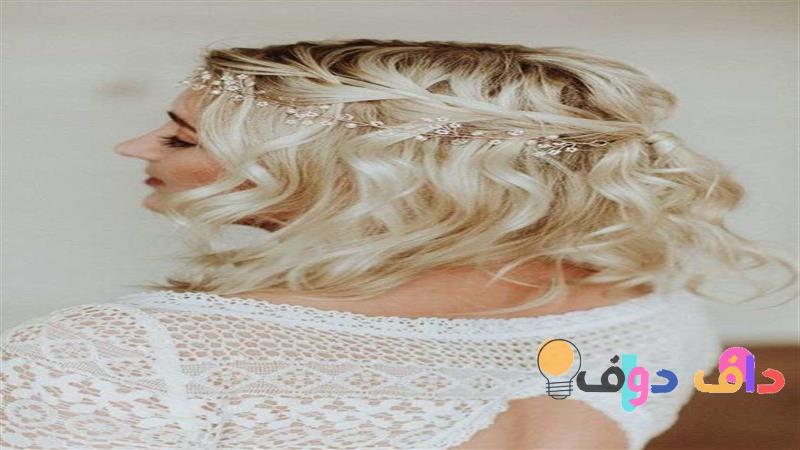 تسريحات زواج شعر قصير: إطلالة مميزة في يومك الخاص